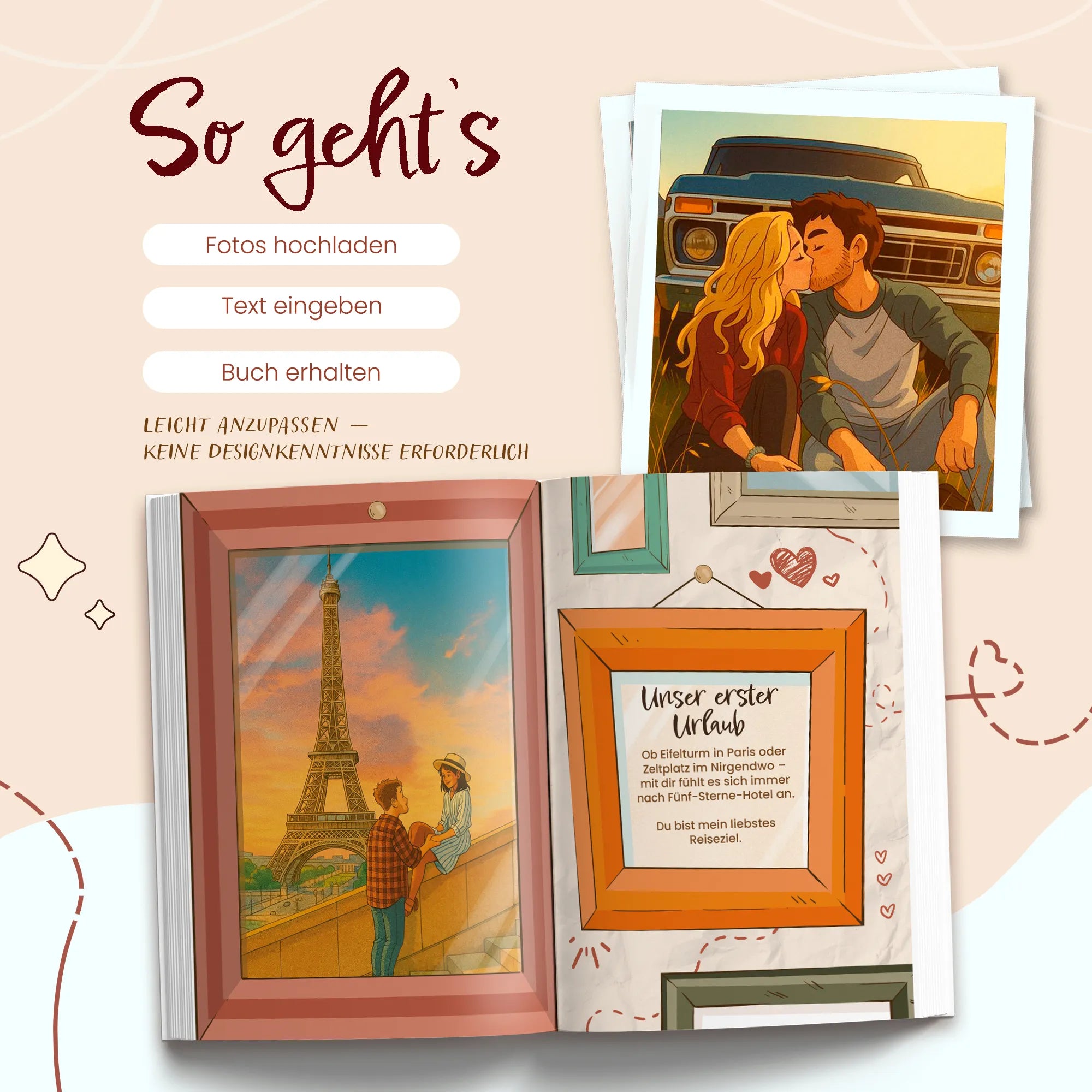 Euer persönliches Lovestory-Buch