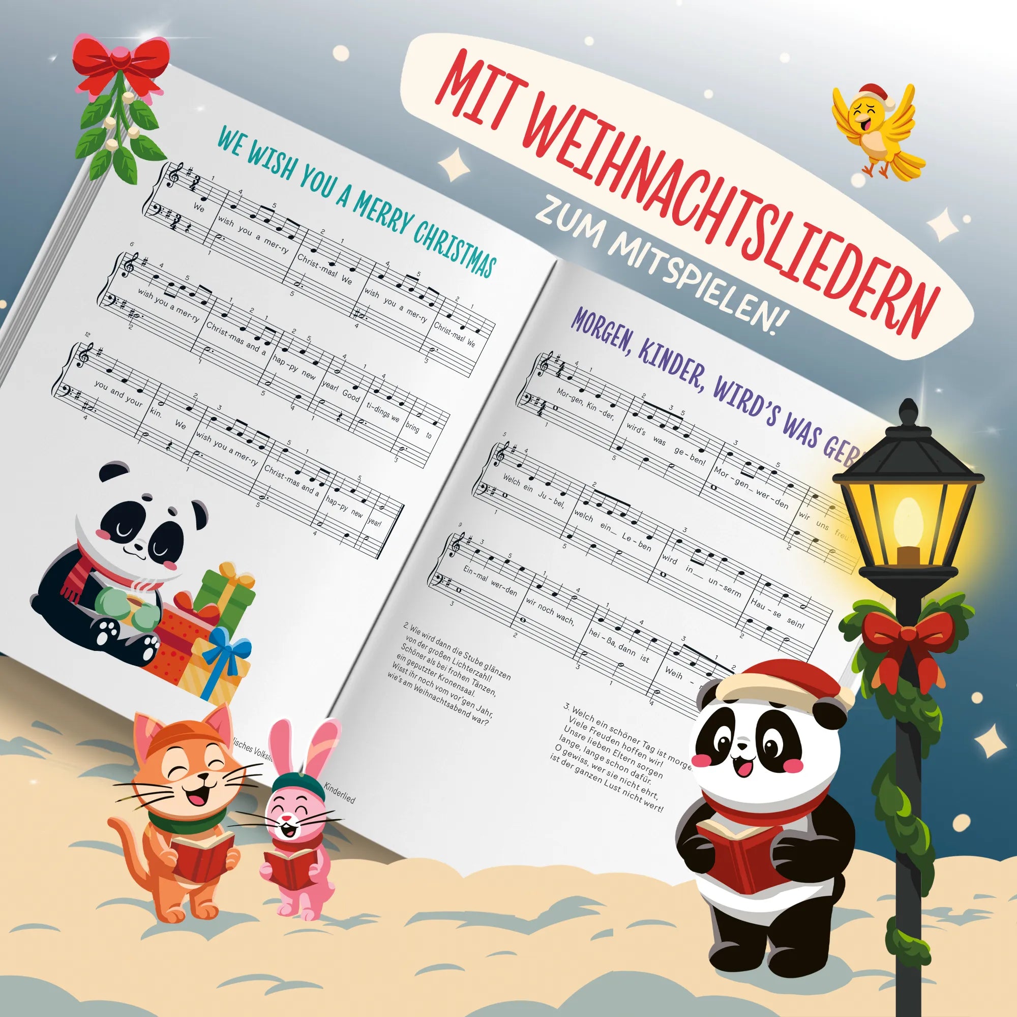 Kinderleicht Klavier lernen mit Panda Paul und seinen Freunden
