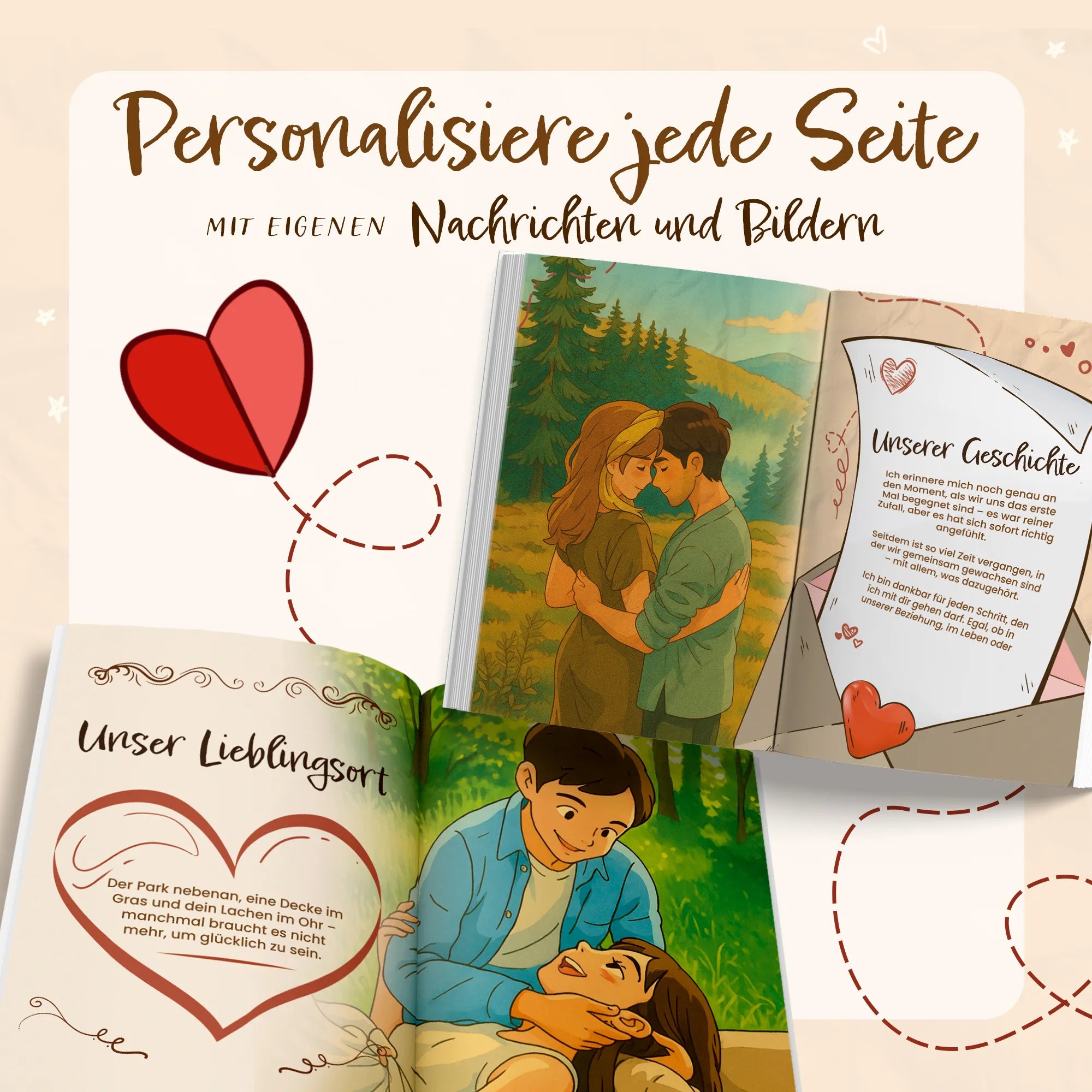 Euer persönliches Lovestory-Buch