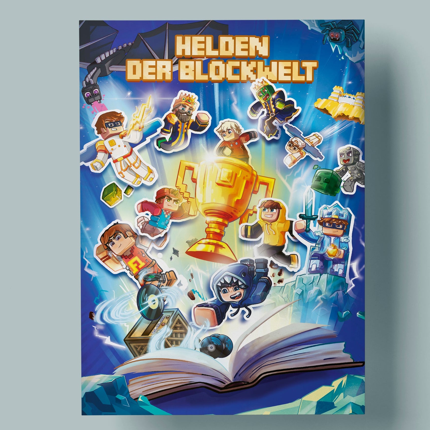 Poster: Die Helden der Blockwelt