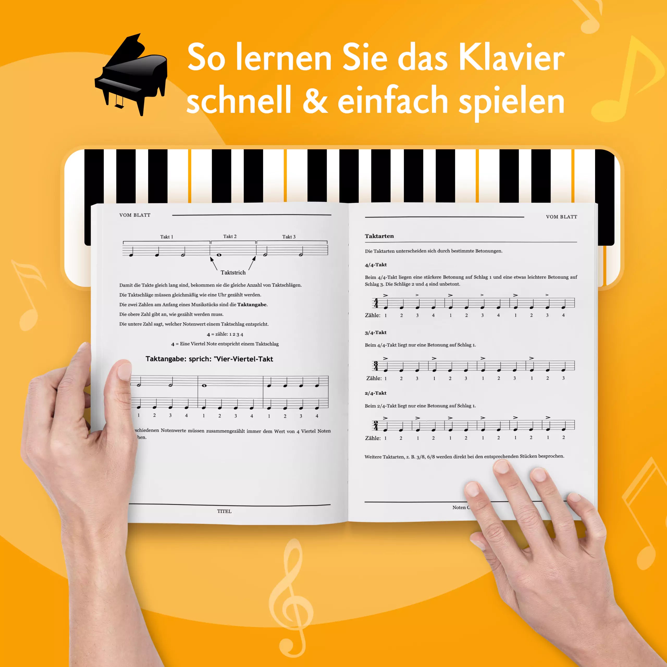 Klavier lernen schnell & einfach