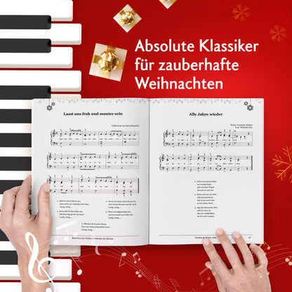 Bezaubernde Weihnachtslieder für Klavier