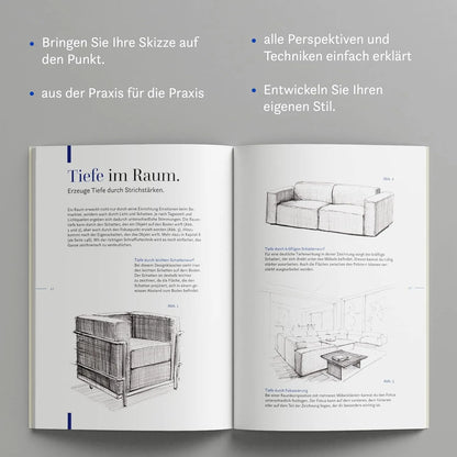 Innenarchitektur zeichnen leicht gemacht